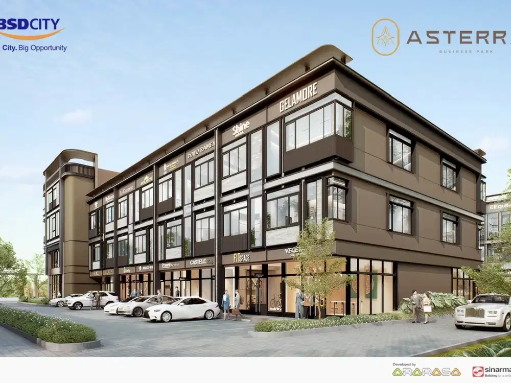 Ruko baru ASTERRA di BSD