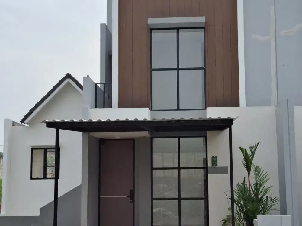 Rumah 2 Lantai Siap Huni Nempel BSD dekat Stasiun Cisauk dan Exit Tol