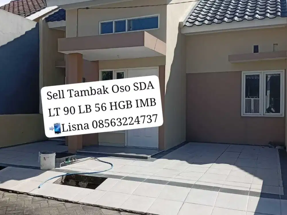 Rumah Dijual di Tambakoso