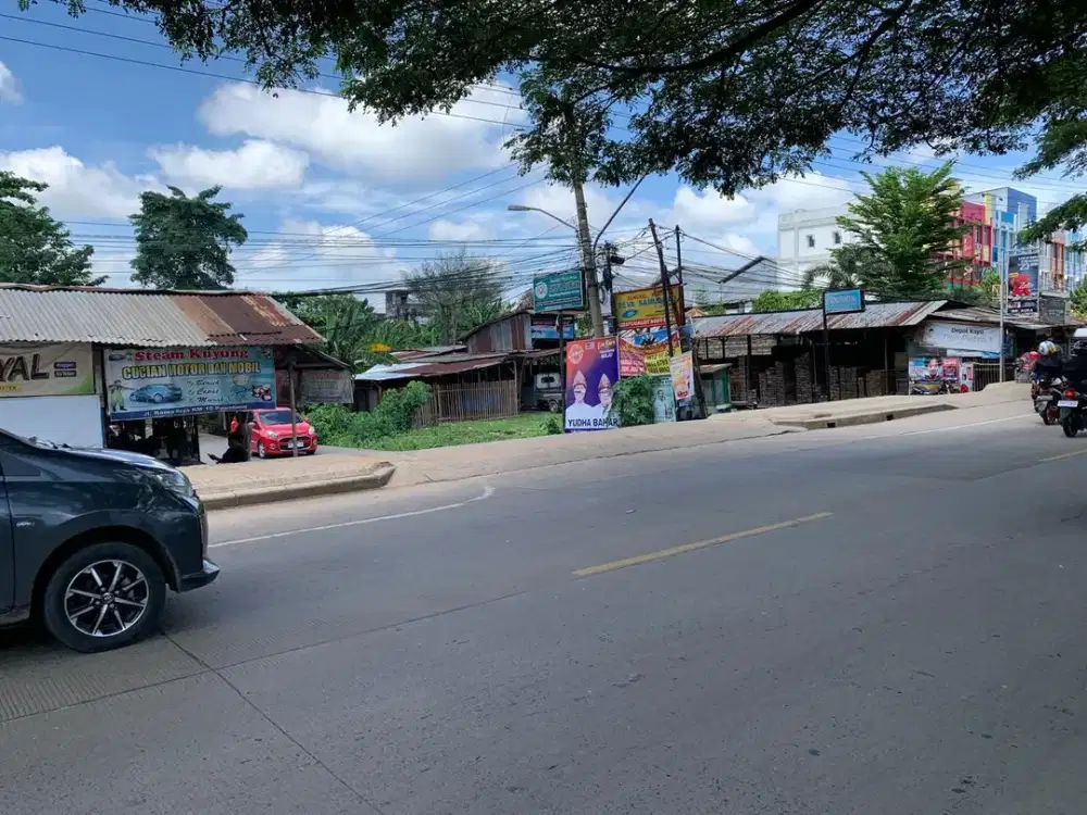 Tanah di jual di KM-10 Alang2 Lebar