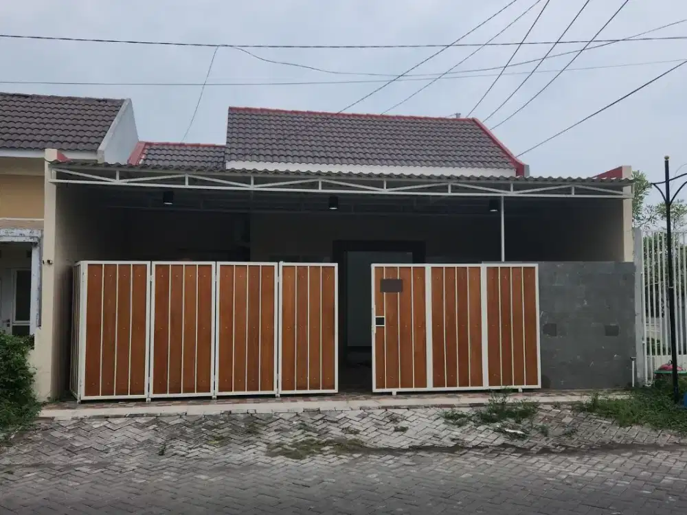 Rumah Selesai Renov di Perum Grand Surya Buduran Sidoarjo