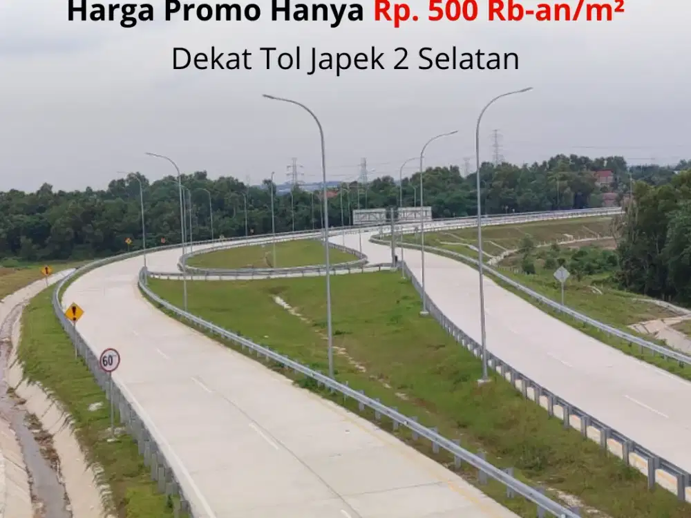 Promo Tanah Kavling Karangindah Dekat Gerbang TOL JAPEK 2 Selatan