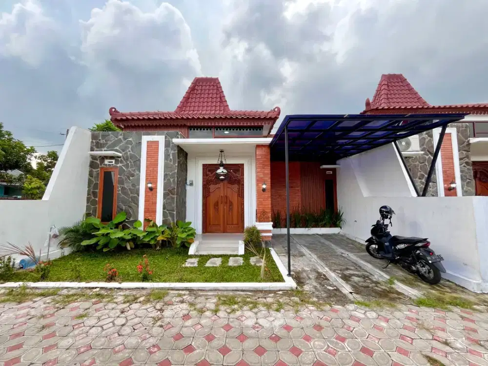 RUMAH SIAP HUNI MURAH TEPI JALAN UTAMA DI PRAMBANAN