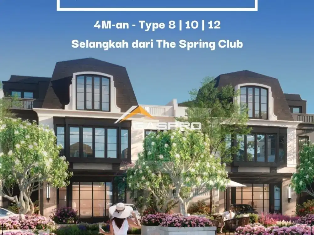 Rumah Luxury Bellefont Hunian Modern, Lokasi Strategis New Summarecon!