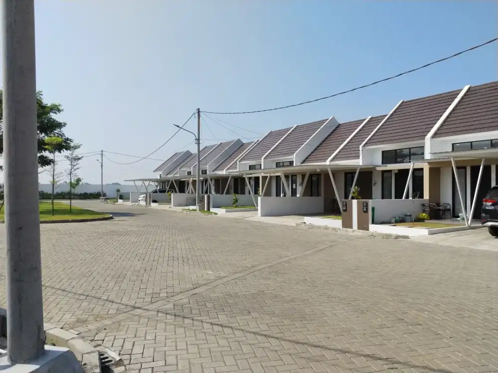 Rumah DP 0 free semua biaya tidak acc bank kembali100%