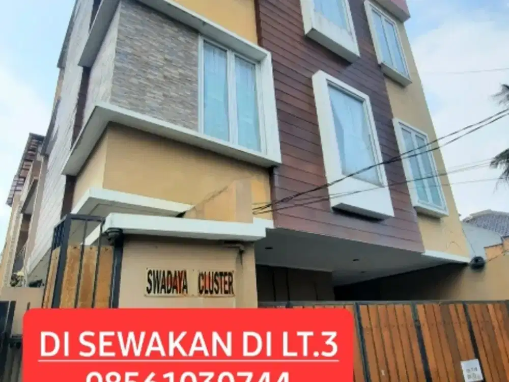 Rumah aparthouse pejaten pasar minggu 3 kmr furnis 80jt/thn
