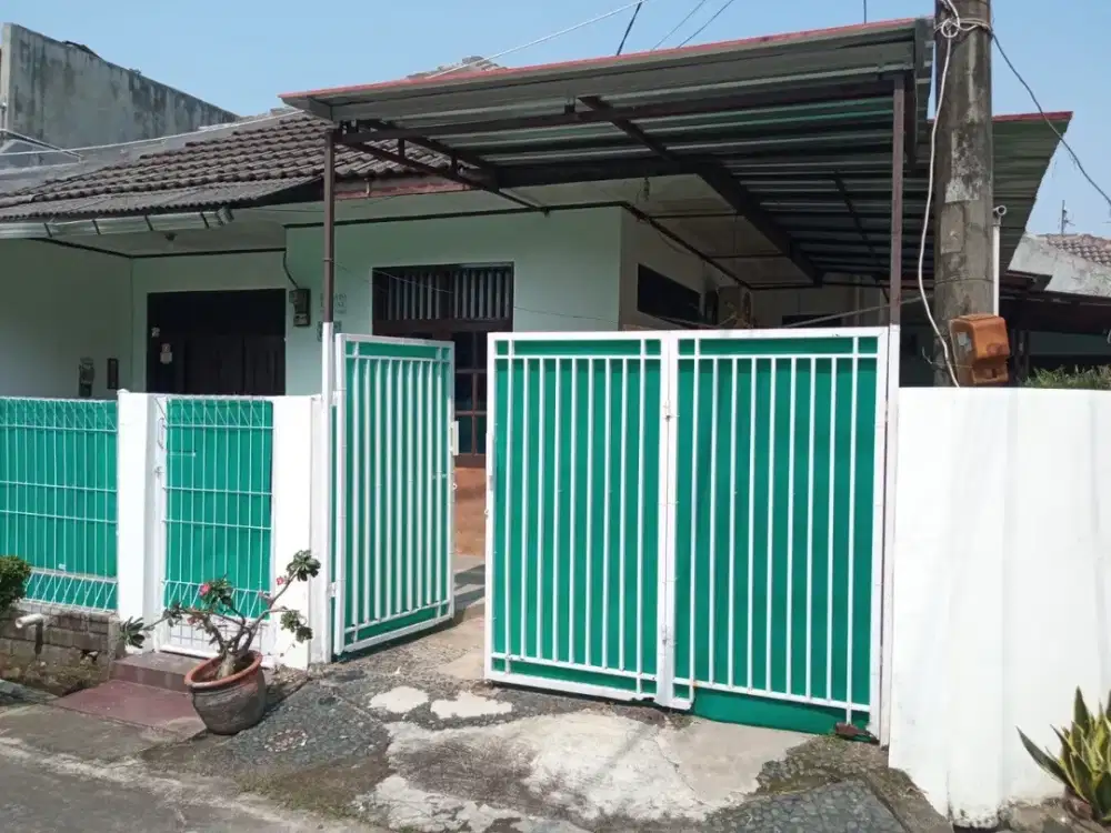 Rumah hook di perumahan taman wisma asri Bekasi utara