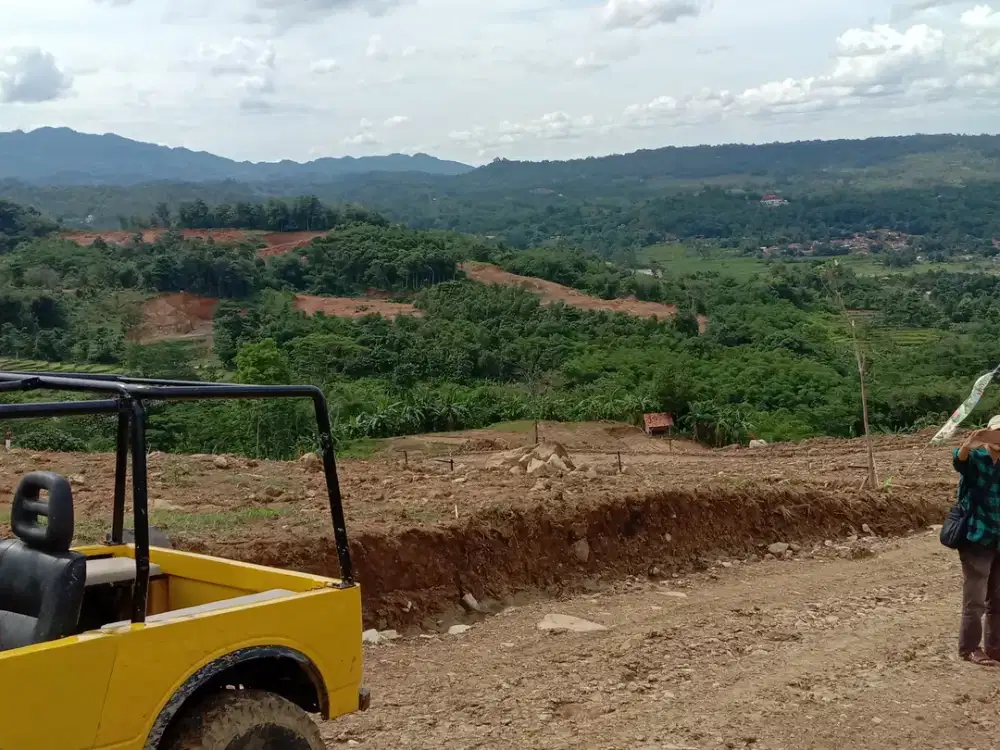 Dijual tanah Bogor view bagus ketinggian 400 mdpl
