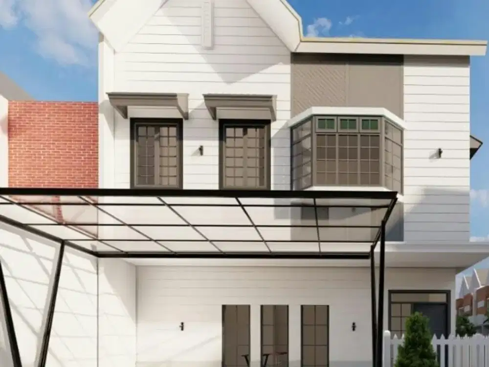 Rumah Model Amerika klasik di Sayap Setiabudi, lembang, Bandung