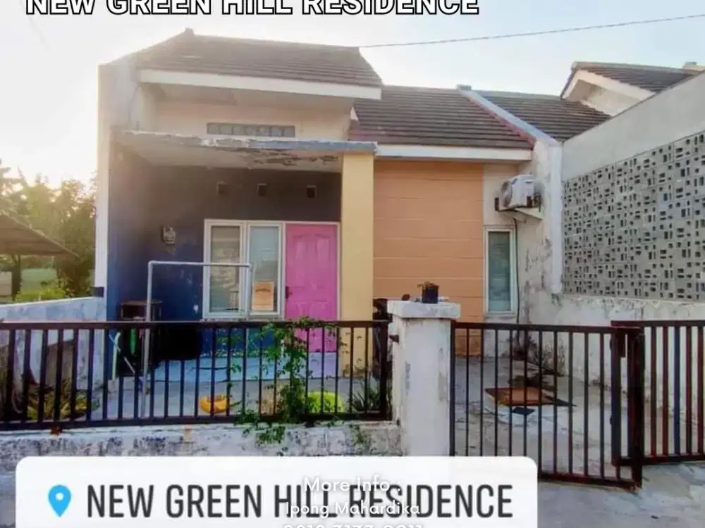 Rumah Surabaya Perum New Green Hill Residence Gunung Anyar
