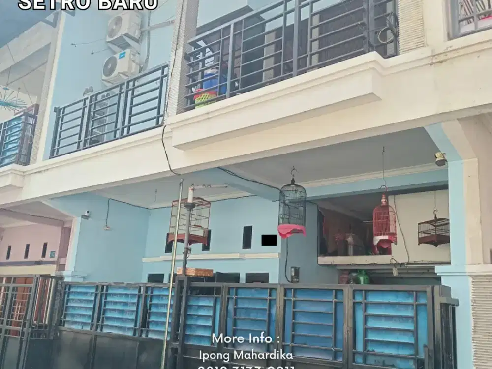 Rumah Surabaya Dijual di Setro Baru Full Bangunan 2 Lantai