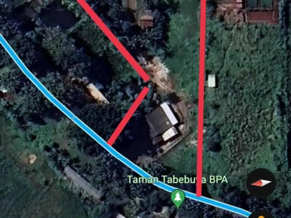 Jual Tanah Harga murah Lokasi Pagedangan Seberang Taman Tabebuya