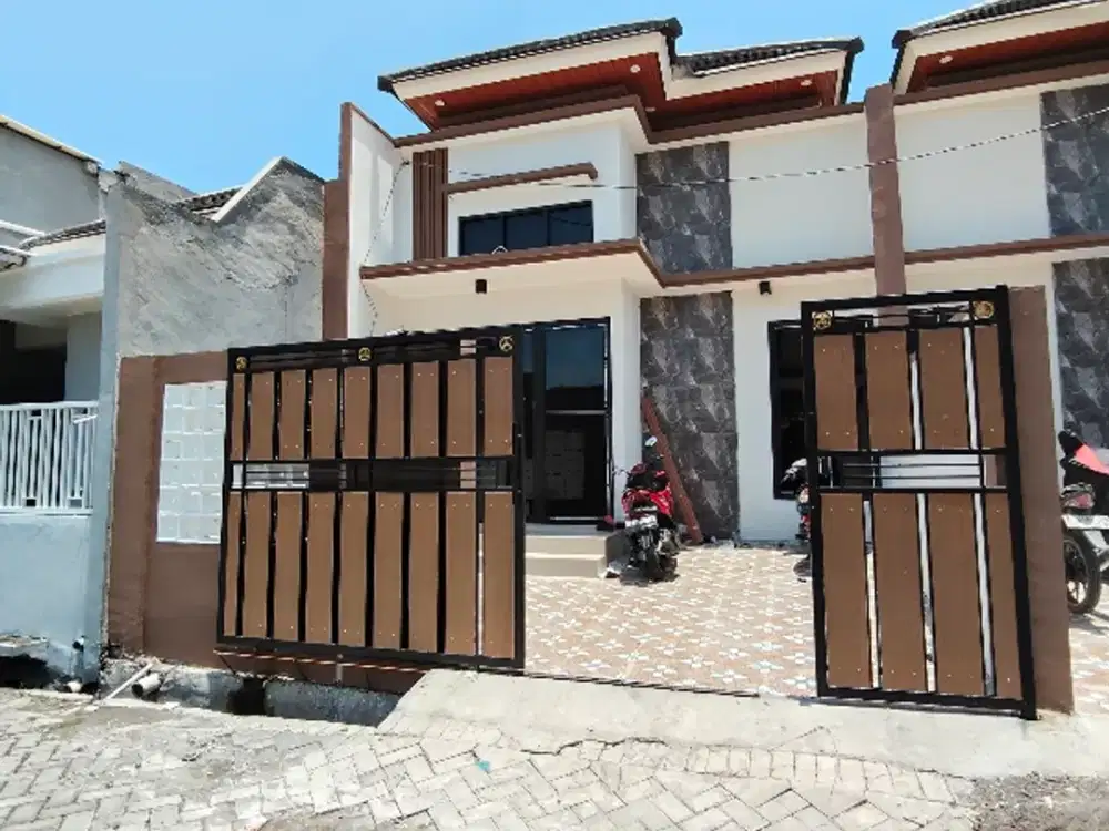 Rumah Hook Lebar 7 mtr di Perum Bumi Wonorejo Asri Rungkut