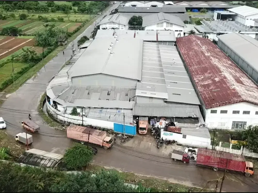 Dijual Pabrik di Kawasan Industri Bonen, Sukanagara, Cikupa,Tangerang