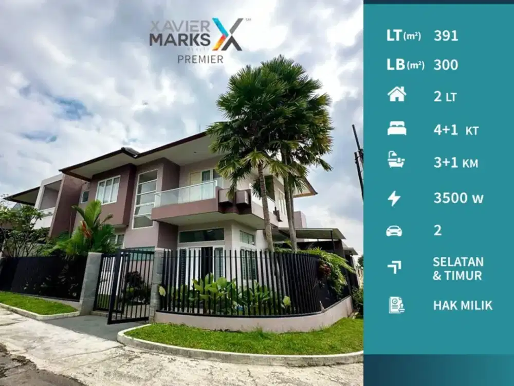 Dijual Rumah Hook Bangunan Premium di Bukit Dieng Malang