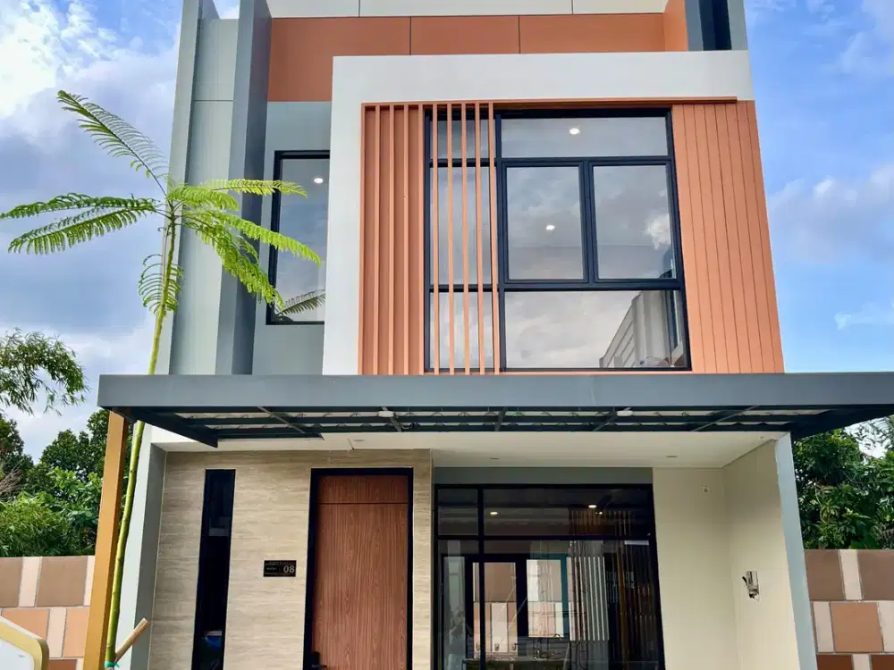 Dijual Murah! Rumah Gaya Jaksel 700 Jutaan dekat LRT Cibubur