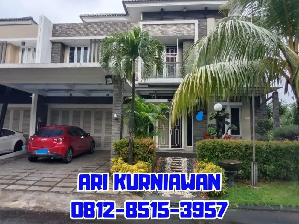 Rumah HOEK + Full FURNISH Lokasi SAN LORENZO Gading Serpong Start 4Man