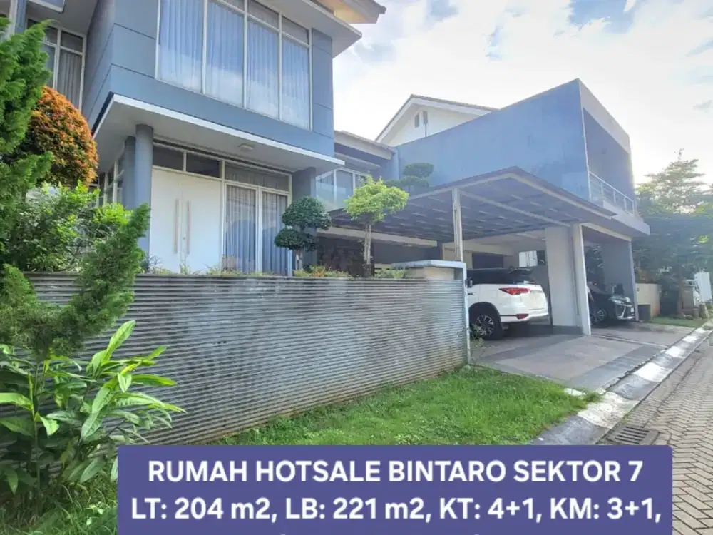 15212 RUMAH BAGUS HOTSALE BINTARO SEKTOR 7