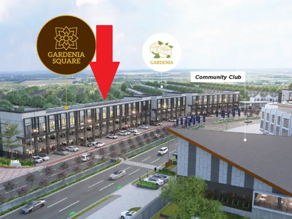 Dijual Ruko Murah di Tangerang Gardenia Square Paramount Petals