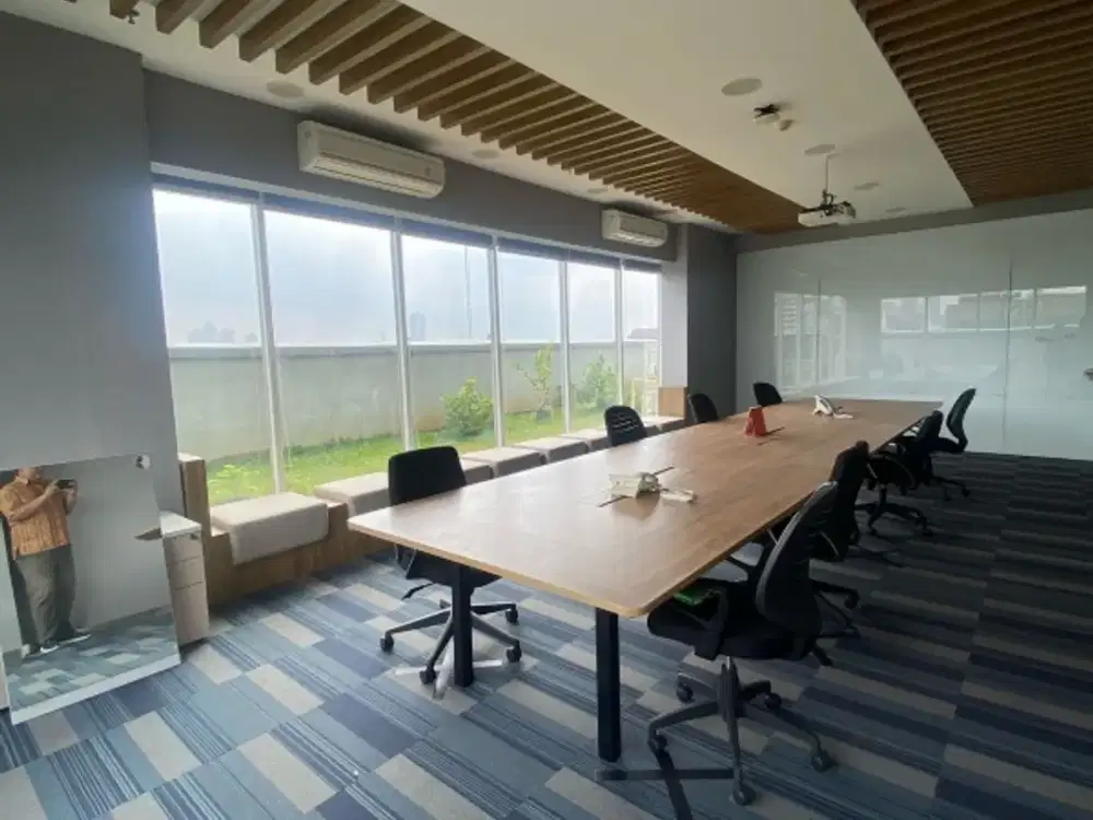 Beli Kantor 616 m2 dapat luas 900an m2 GP Plaza, ada taman/outdoor