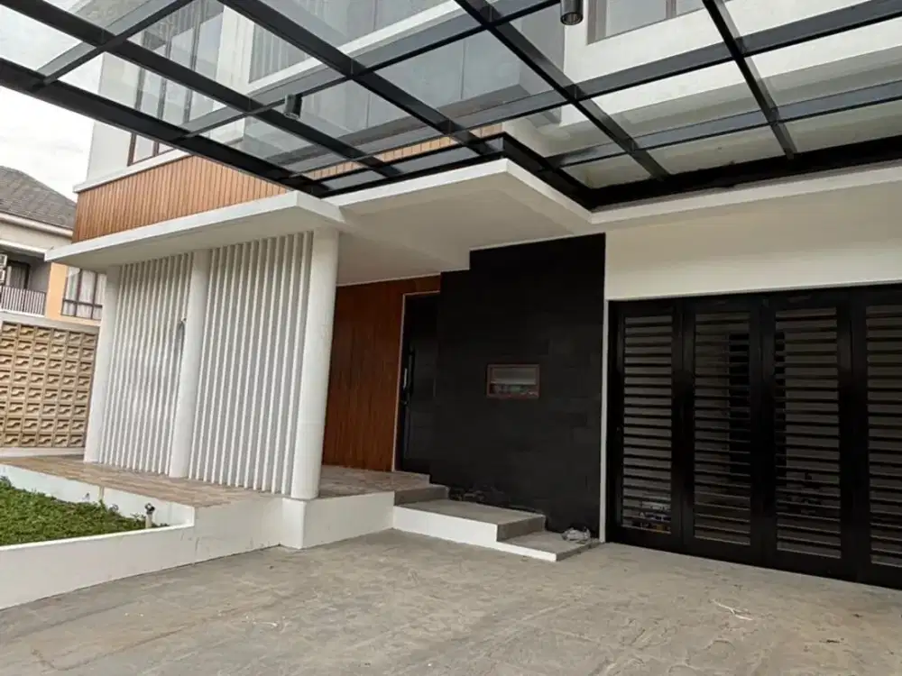 DISCOVERY BINTARO RUMAH HOEK BRAND NEW SWIMMING POOL EMERALD KEBAYORAN