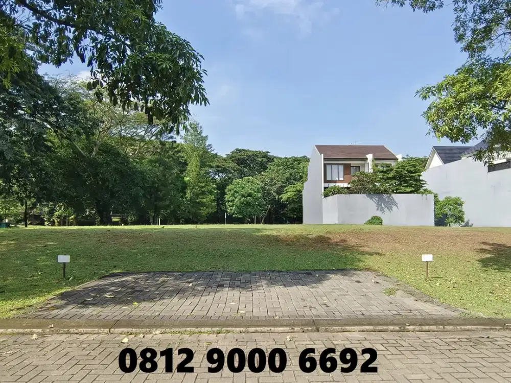 Tanah Kavling dijual The Green BSD Serpong Tangerang dekat Tol Jakarta