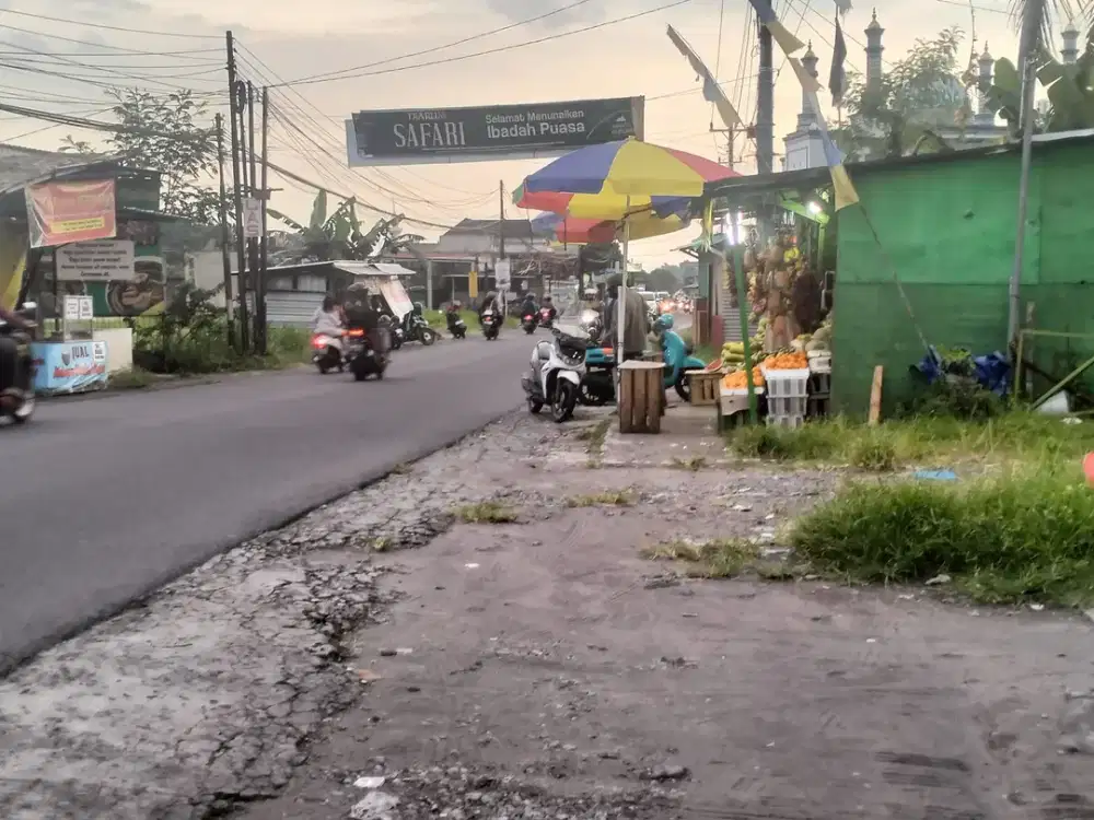 Disewakan Tanah 1000m Jln Raya Purwomartani Utara Pamela 7