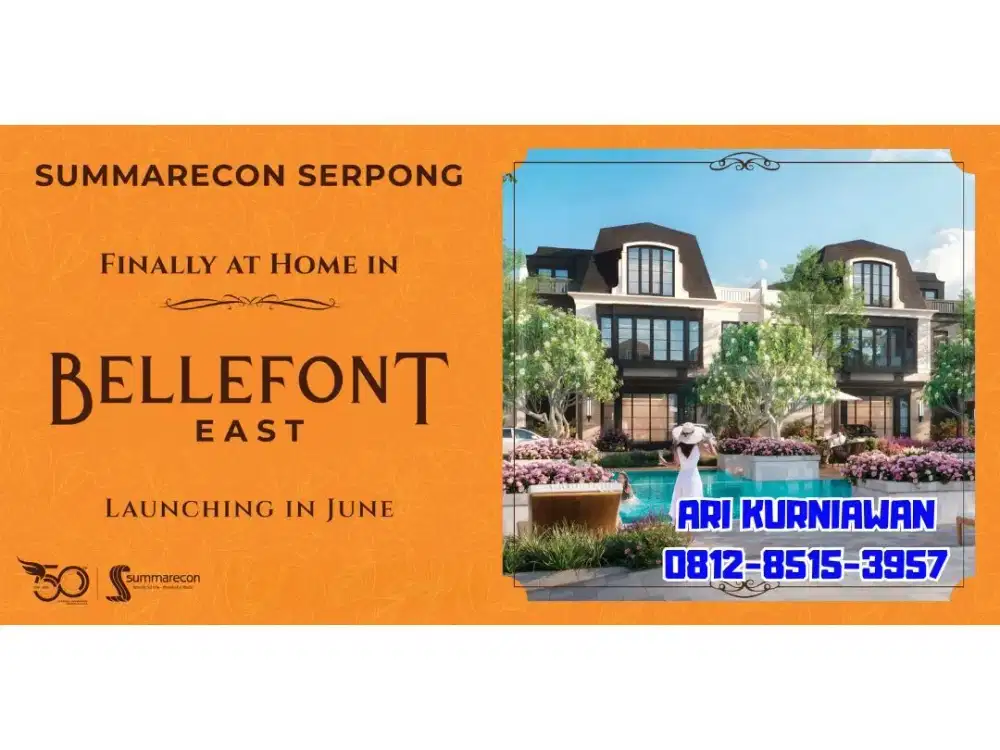 Beli Rumah dan Menangkan undianBYD Promo Terlaris Bellefont Summarecon