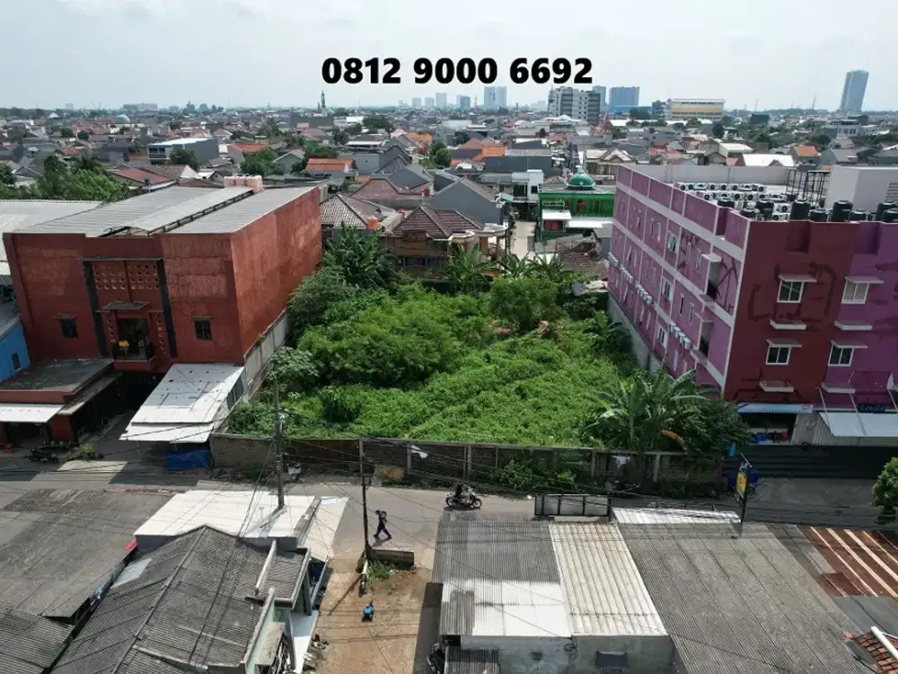 Jual Tanah Pinggir Jalan dekat Summarecon Mal Gading Serpong Tangerang