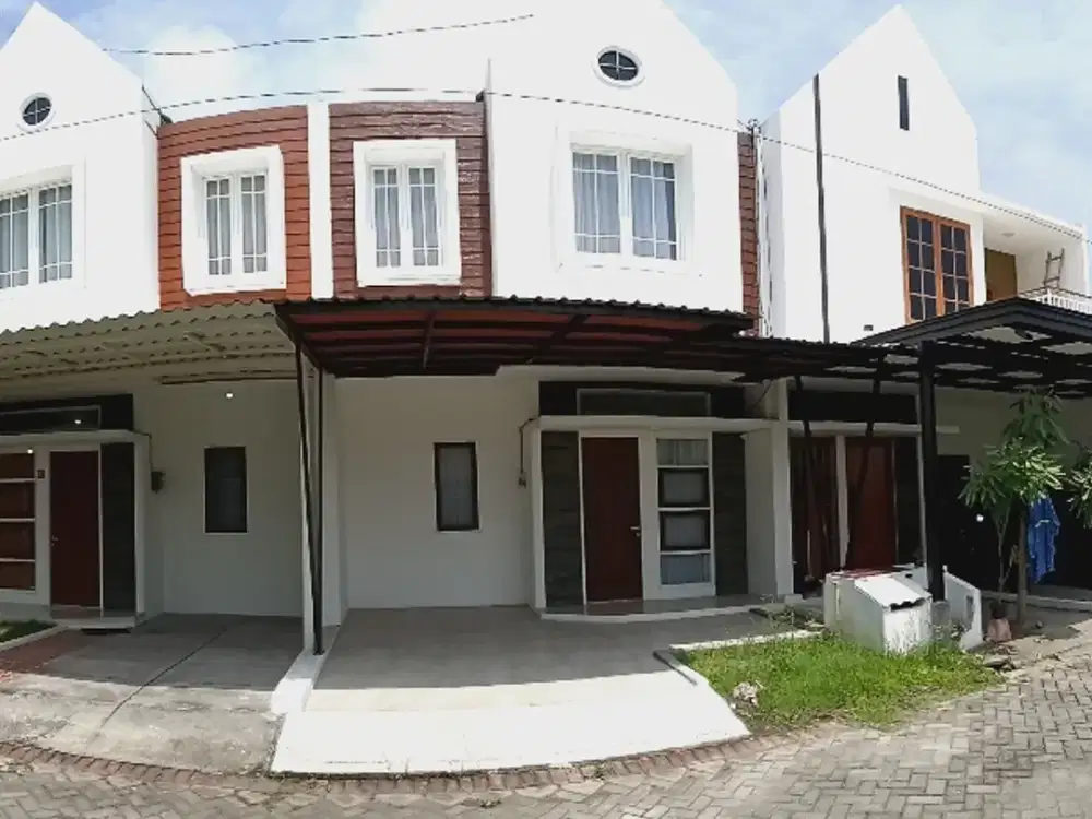 Rumah 2 lantai Type 80/72 di Zian Istana bisa KPR
