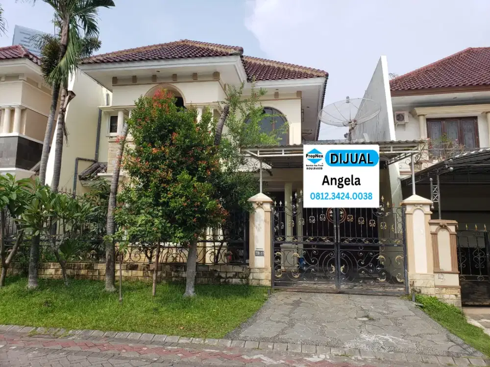 DIJUAL RUMAH VILA BUKIT MAS MONACO DEKAT TOL SATELIT MAYJEND SUNGKONO