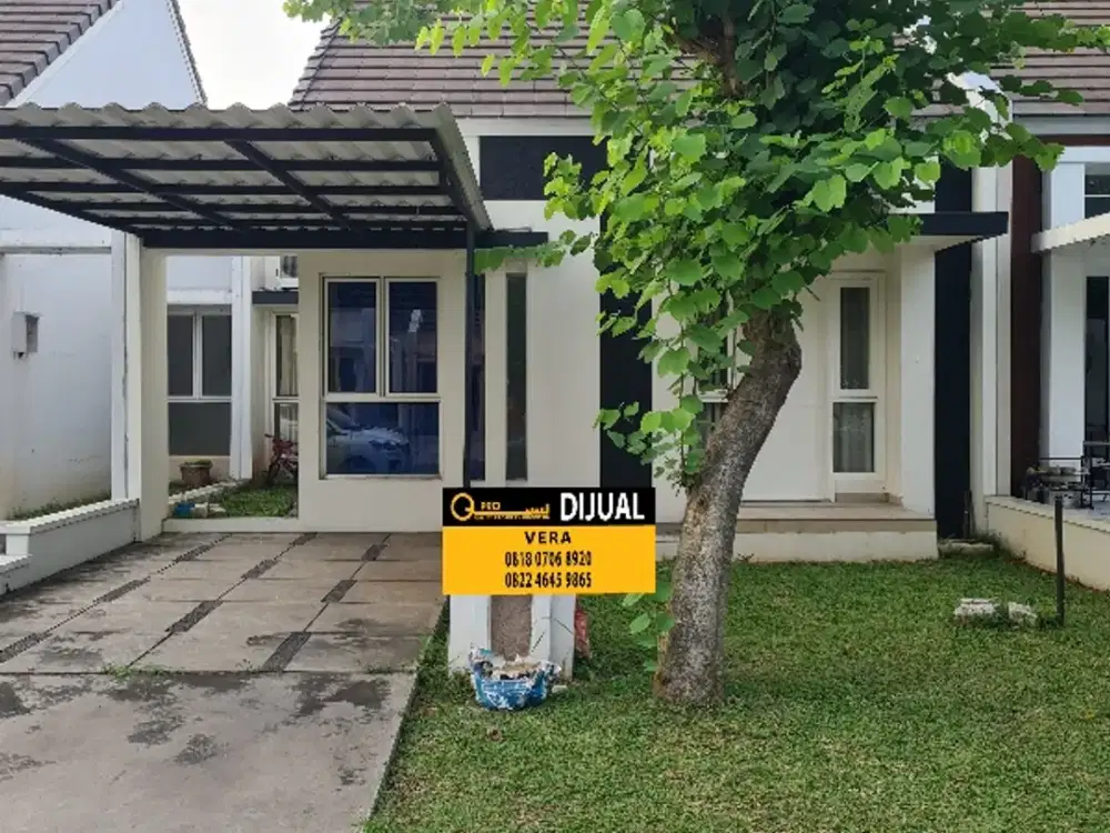 JUAL MURAH ! Rumah 1 lantai di Suvarna Sutera 8x20