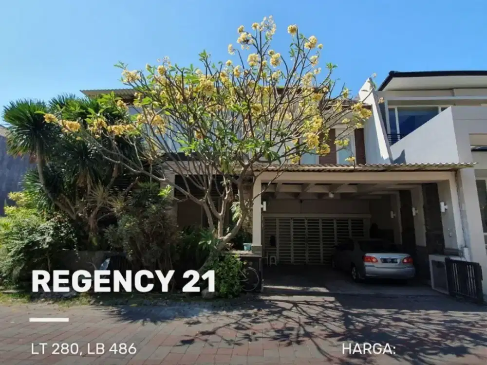 Rumah Regency 21 MINIMALIS STRATEGIS SIAP HUNI