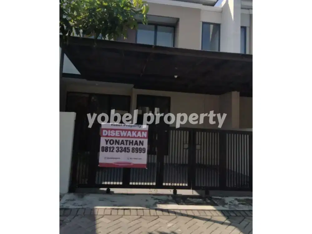 RUMAH DUA LANTAI PONDOK CANDRA CLUSTER RUBY SIDOARJO