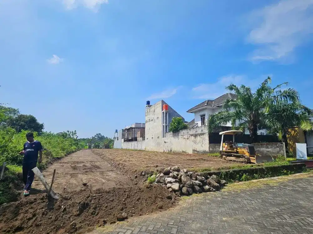 tanah  murah 4 menit MAN 2 Sleman Yogyakarta jalan papasan
