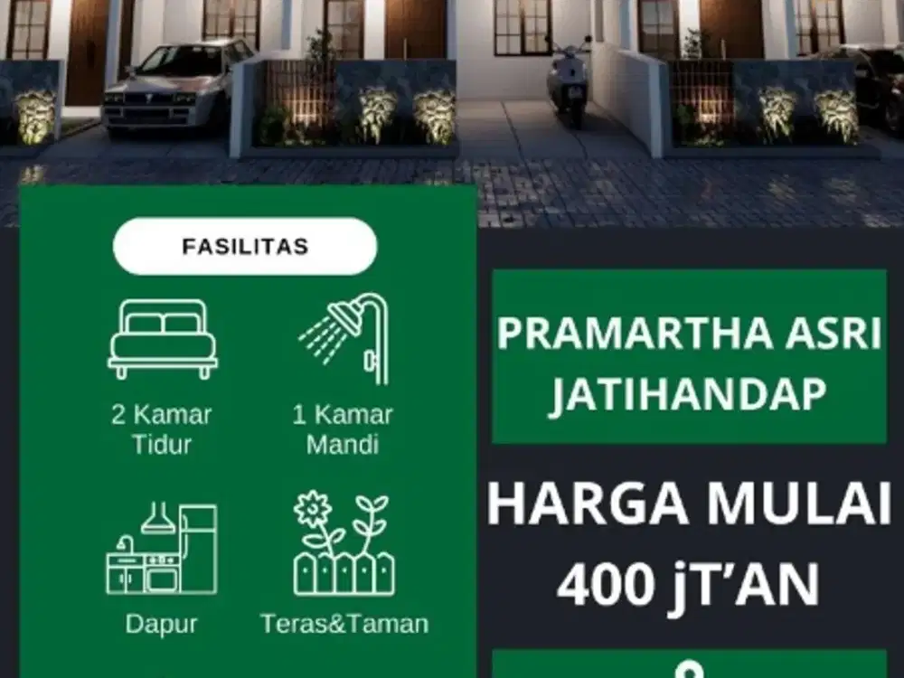 Rumah Baru Desain Bebas di Jatihandap