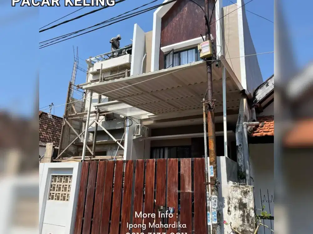 Rumah Surabaya Dekat Kampus Unair Pacar Keling
