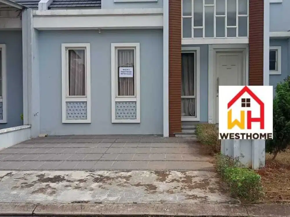 DISEWAKAN RUMAH SUVARNA SUTERA CLUSTER CHIARA SIAP HUNI TERMURAH