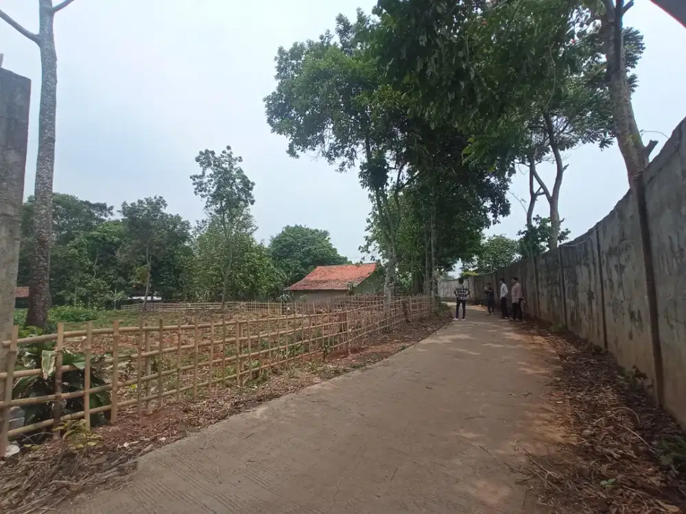 14 Menit Stasiun Cicayur - Dijual Murah Tanah kavling, Harga 100jt-an