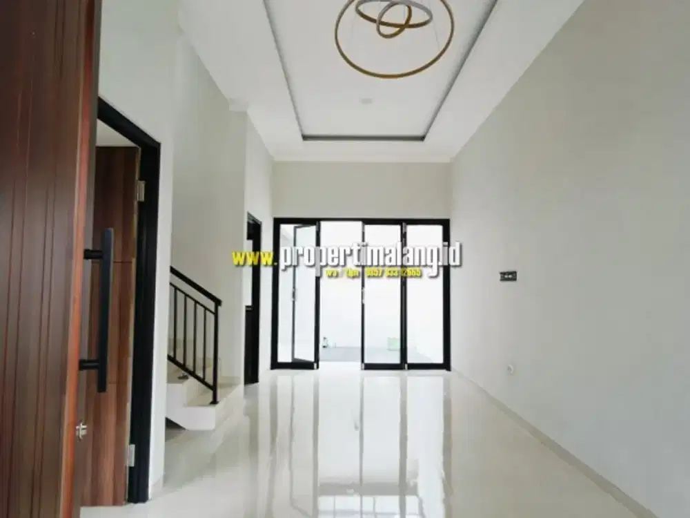 Rumah Modern Bangunan Baruokasi Sawojajar Kota Malang