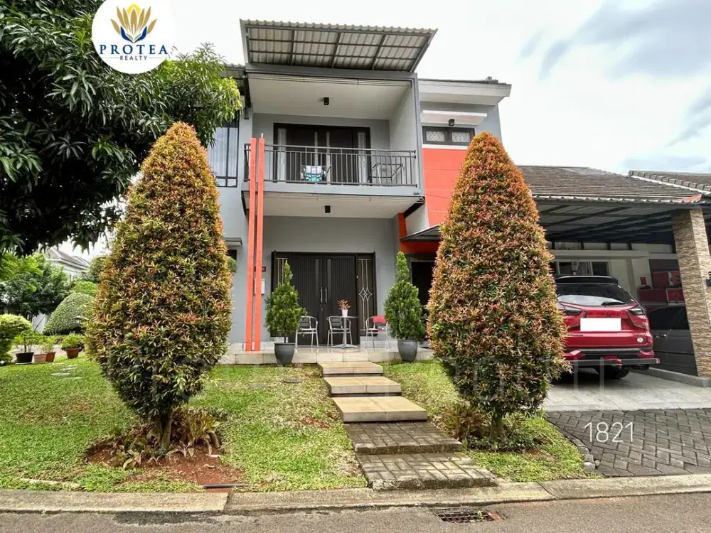 Rumah Mewah Full Furnished dalam Cluster Kencana Loka BSD