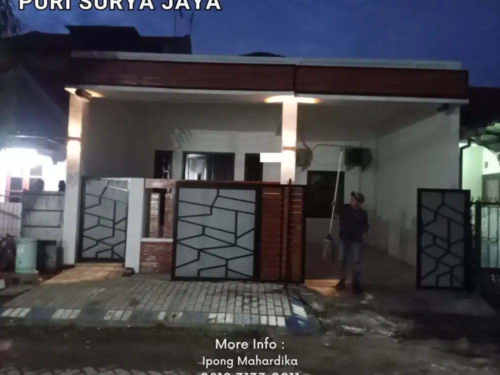 Rumah Sidoarjo Perum Puri Surya Jaya Gedangan Dekat Bandara Juanda