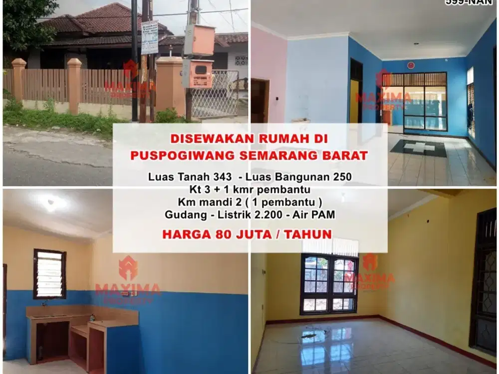 Rumah sewa di pusogiwang raya