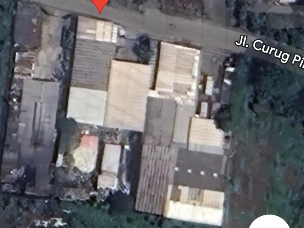 Dijual tanah dan gudang di Desa cukanggalih Curug Kab Tangerang