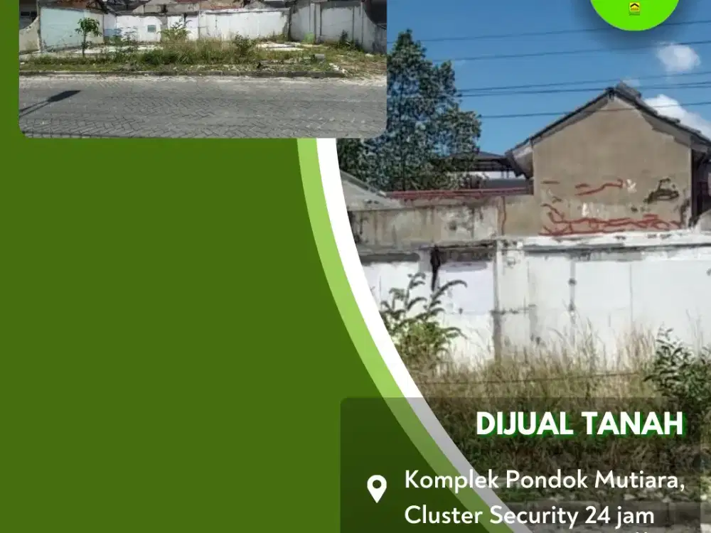 Dijual Tanah Pondok Mutiara Siap Bangun Dalam Cluster!
