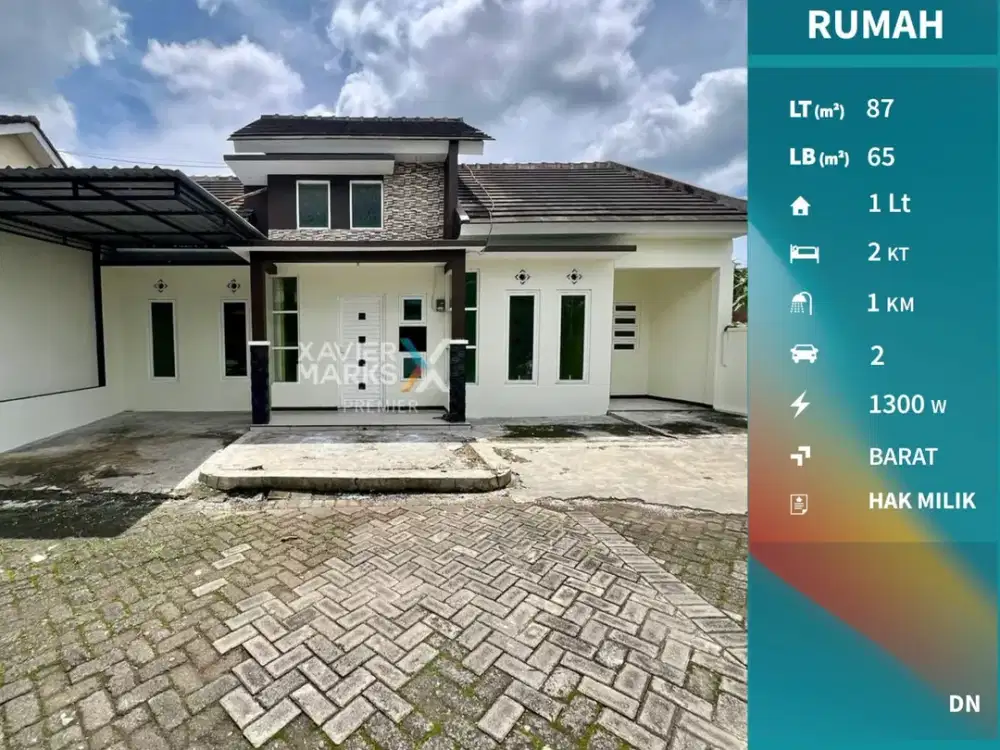 Dijual Rumah di D'Sie Puriwarna Pakis Dekat Kampus Binus Malang