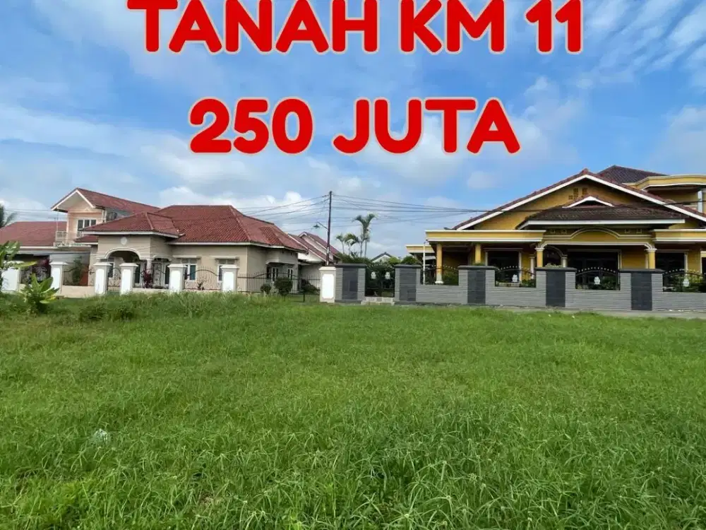TANAH KM 11 MASKEREBET PALEMBANG