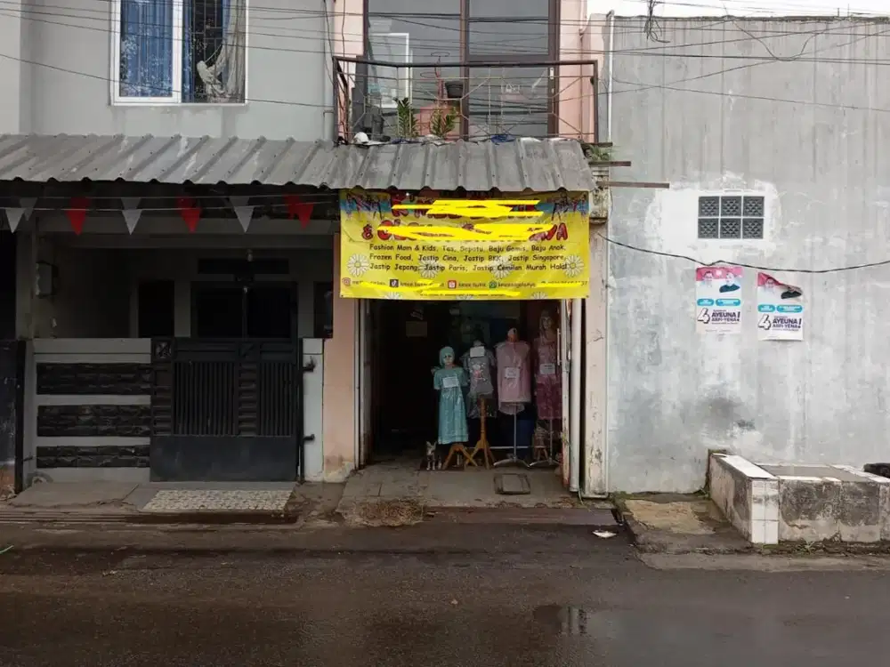 MURAH ruko ramai lokasi strategis harga 399jt di  margahayu buah batu