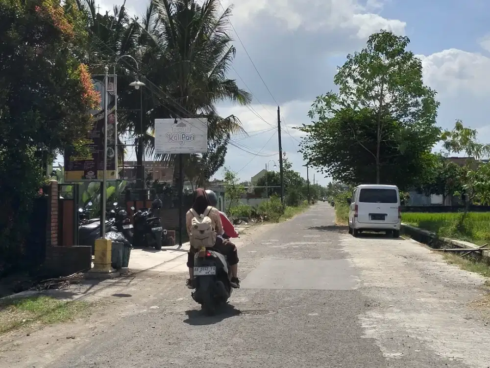 TANAH SAWAH LUAS MURAH DI SEKITAR KAMPUS UMY GAMPING SLEMAN YOGYA