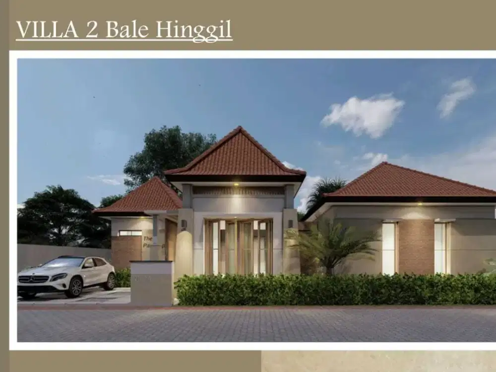 VILLA MEWAH FULL FURNISH DEKAT CANDI BOROBUDUR